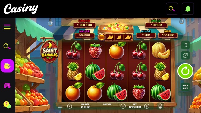 Discover the Excitement of Casiny Casino No Deposit Bonus 18
